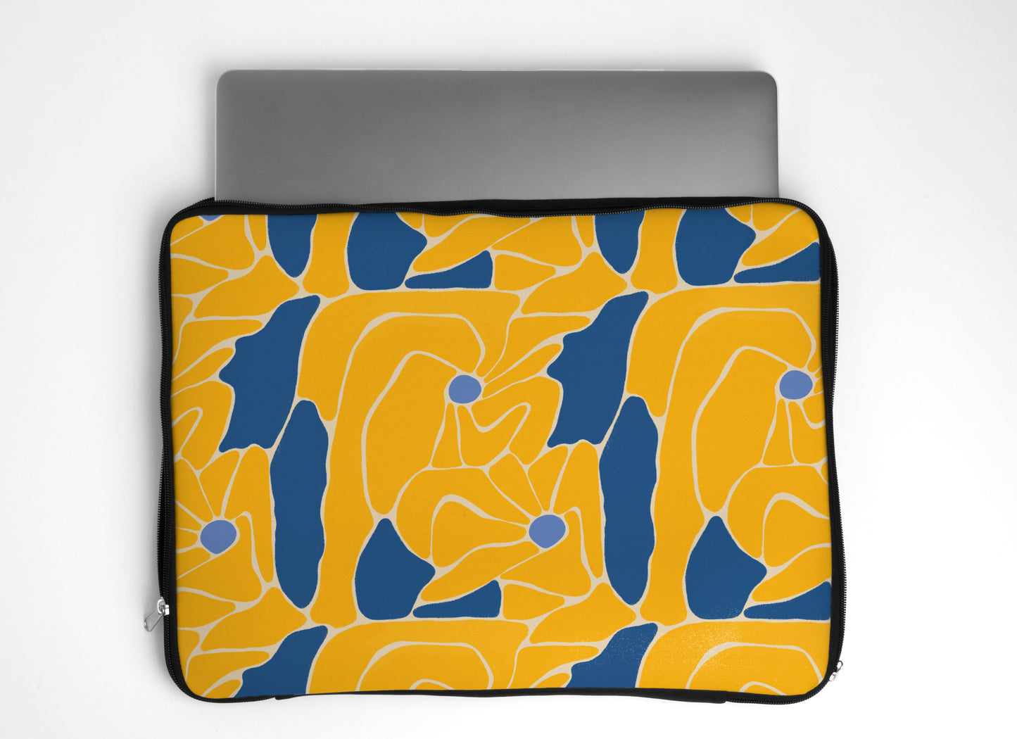 Yellow Bloom Laptop Sleeve