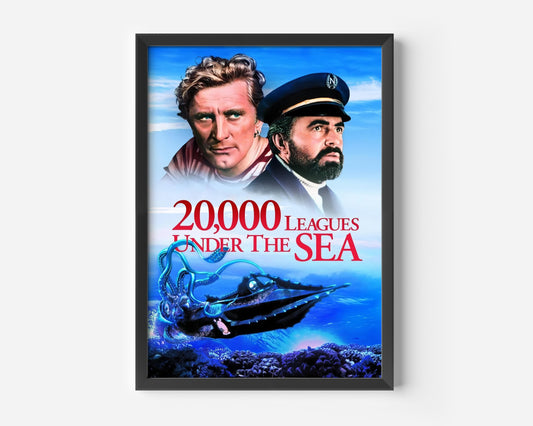 20,000 Leagues Under the Sea (1954) Poster