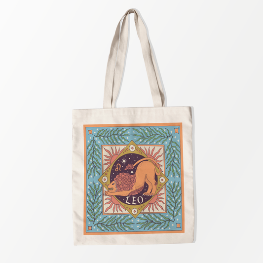 Leo Horoscope Tote Bag