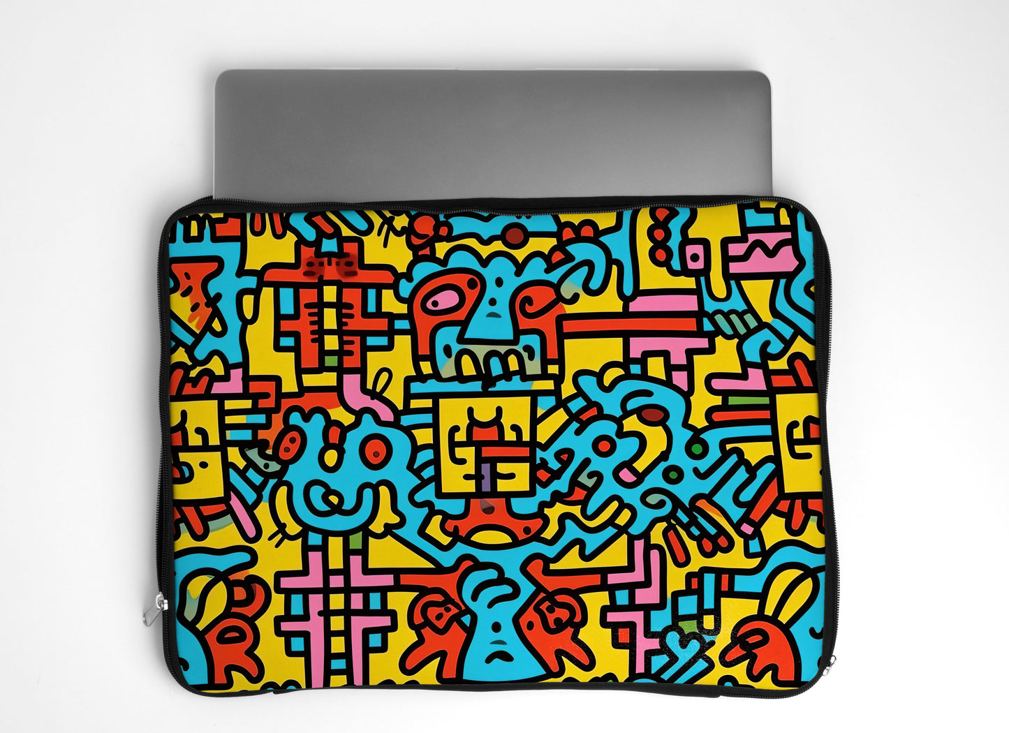 Keith Haring 6 Laptop Sleeve