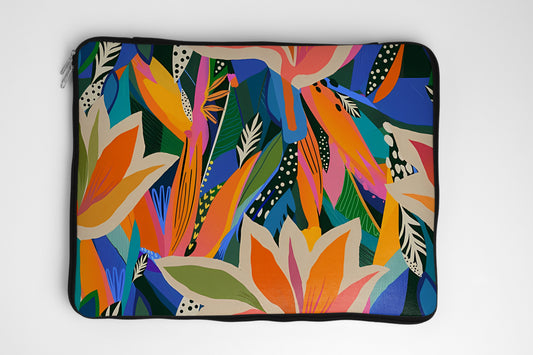 Tropical floral Laptop Sleeve