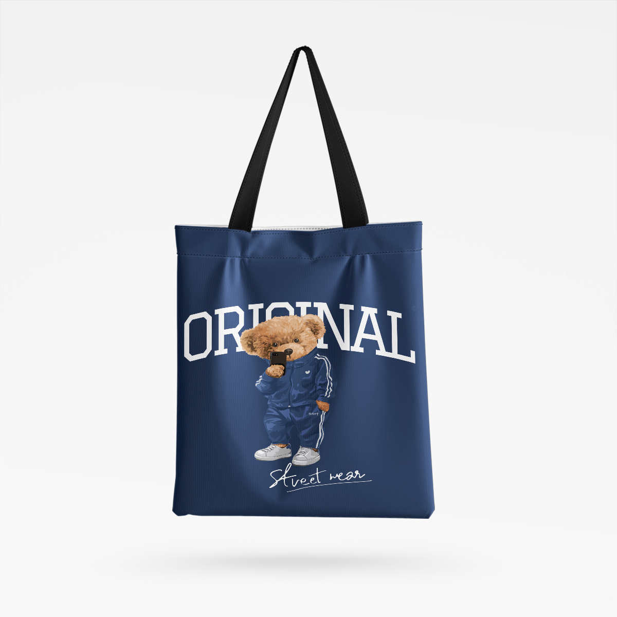 Original Bear All-Over Print Tote Bag