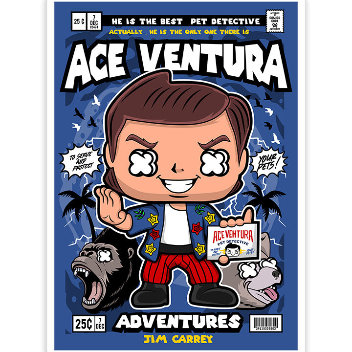 Ace Ventura Sticker