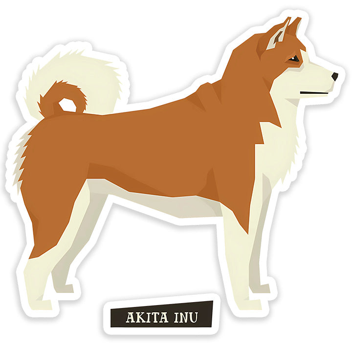 Akita dog Sticker