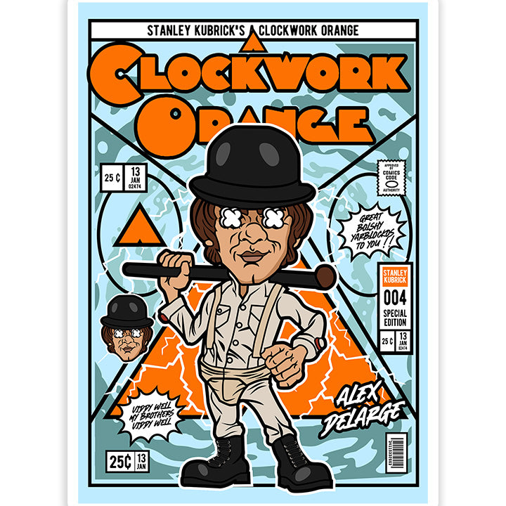 Alex Delarge Clockwork Orange Sticker