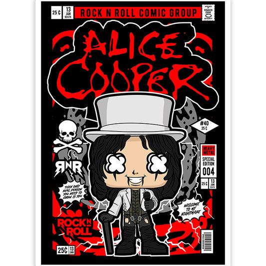 Alice Cooper Sticker