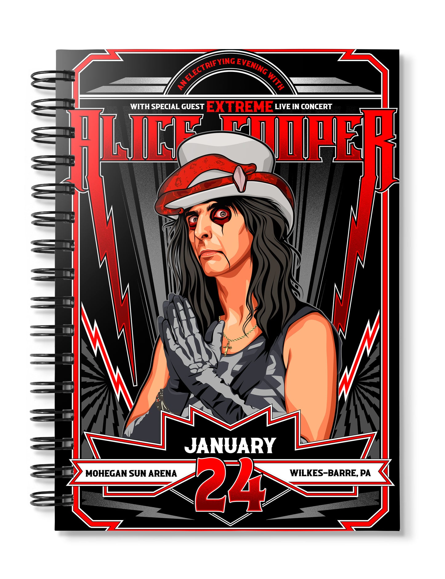 Alice Cooper Notebook