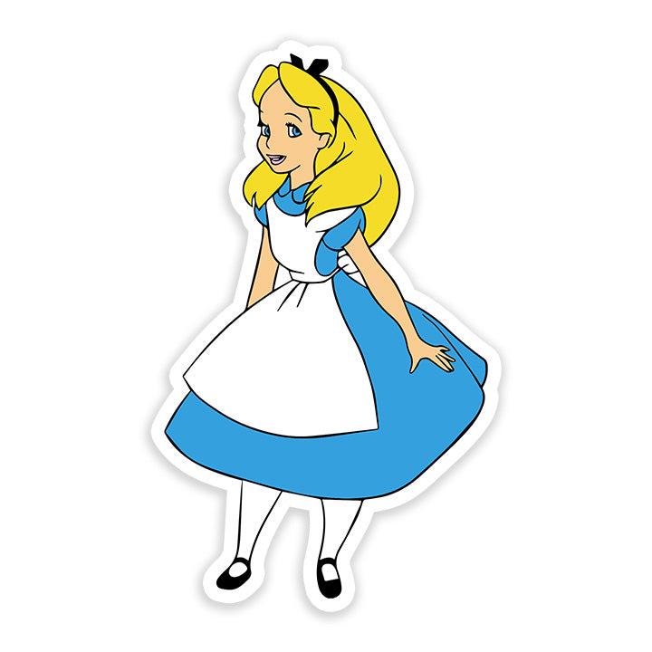 Alice in Wonderland Sticker