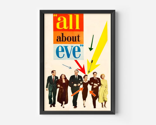 All About Eve (1950) Poster