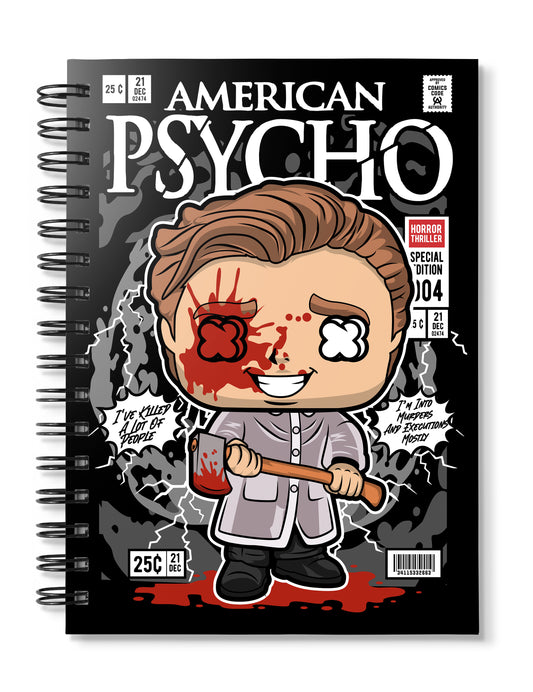 American Psycho Patrick Bateman Notebook