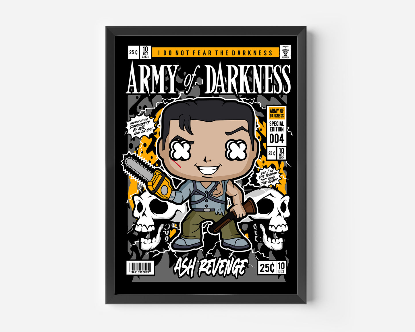 Army of Darkness Ash Pop Poster