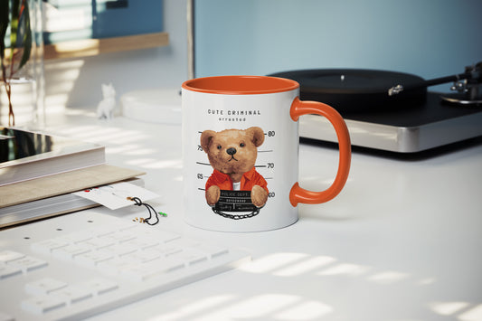 Arrested Bear Mug