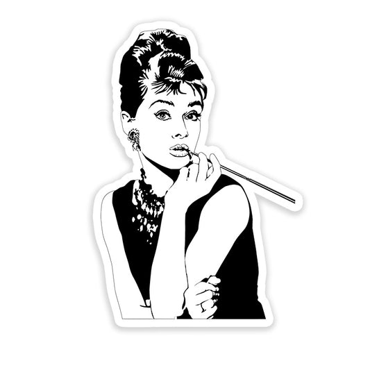 Audrey Hepburn Sticker