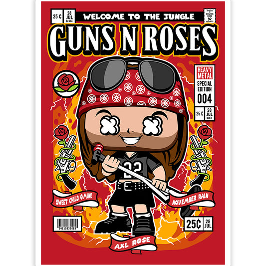 Axl Rose Sticker