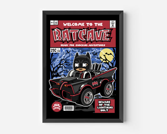 Bat Mobile Pop Poster