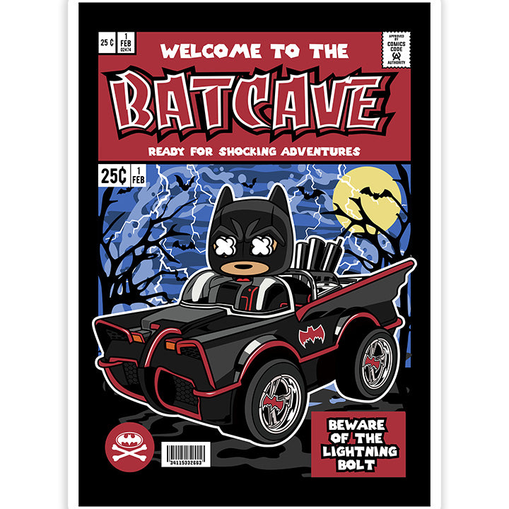 Bat Mobile Sticker