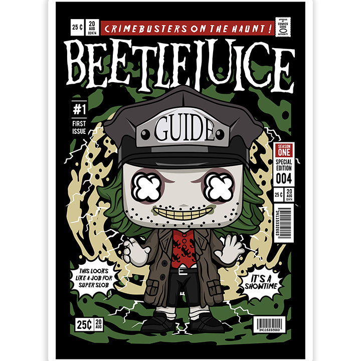 Beetlejuice Sticker