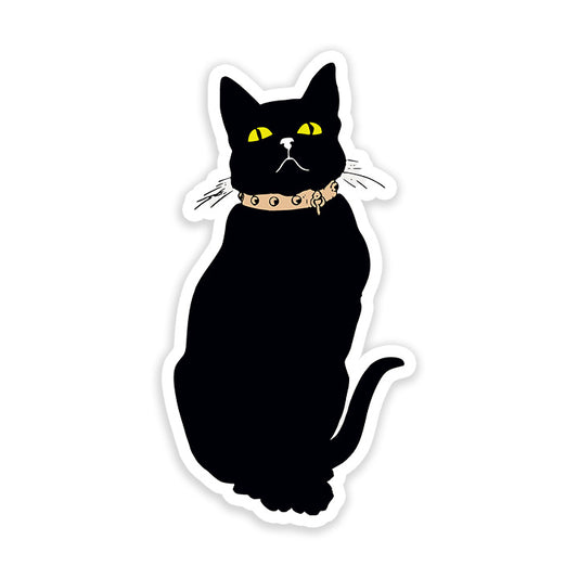 Black Cat Sticker