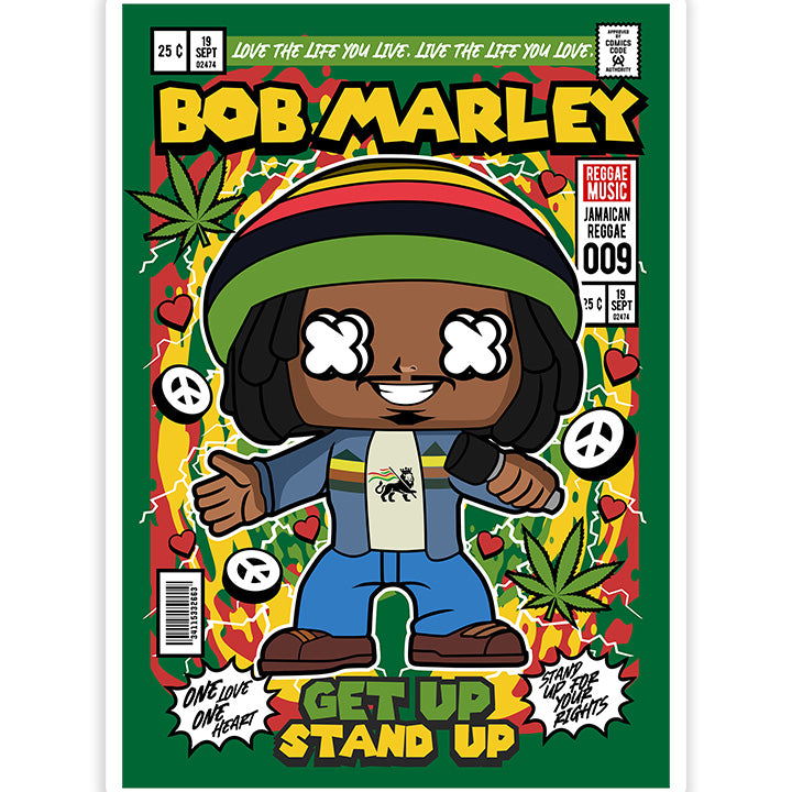 Bob Marley Sticker