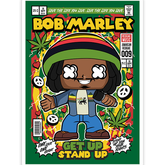 Bob Marley Sticker