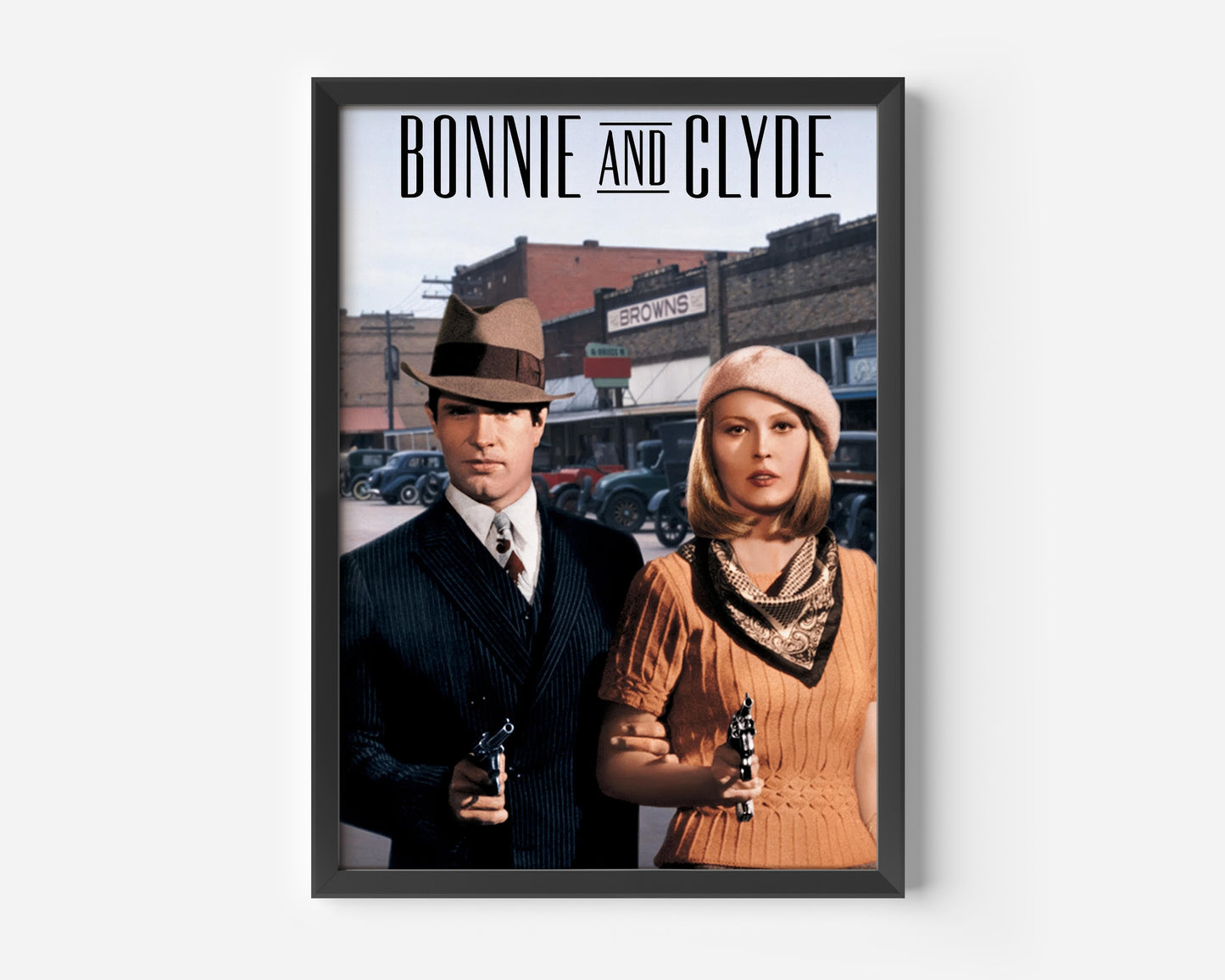 Bonnie and Clyde (1967) Poster