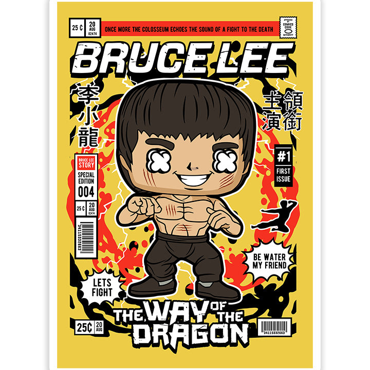 Bruce Lee Sticker