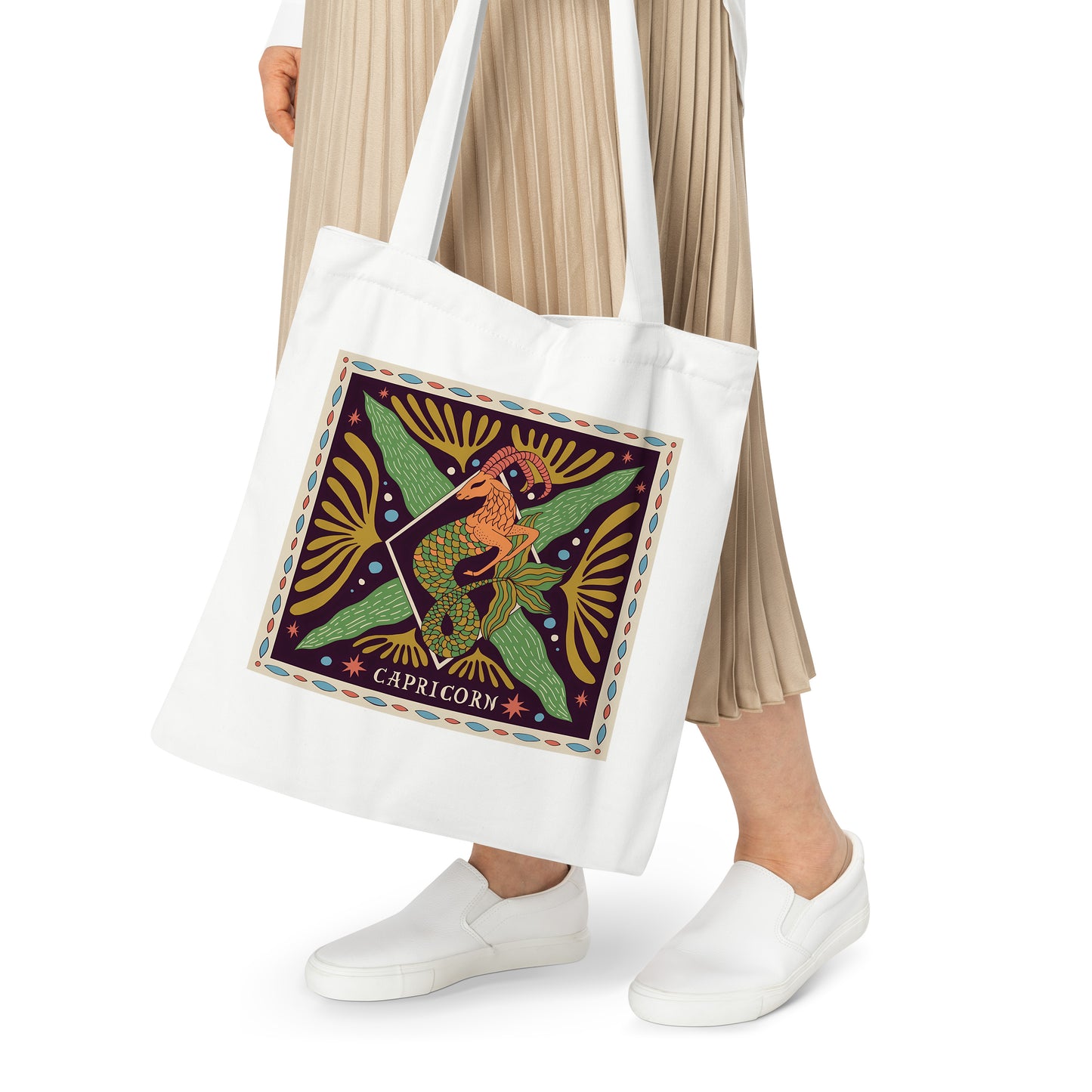 Capricorn Horoscope Tote Bag