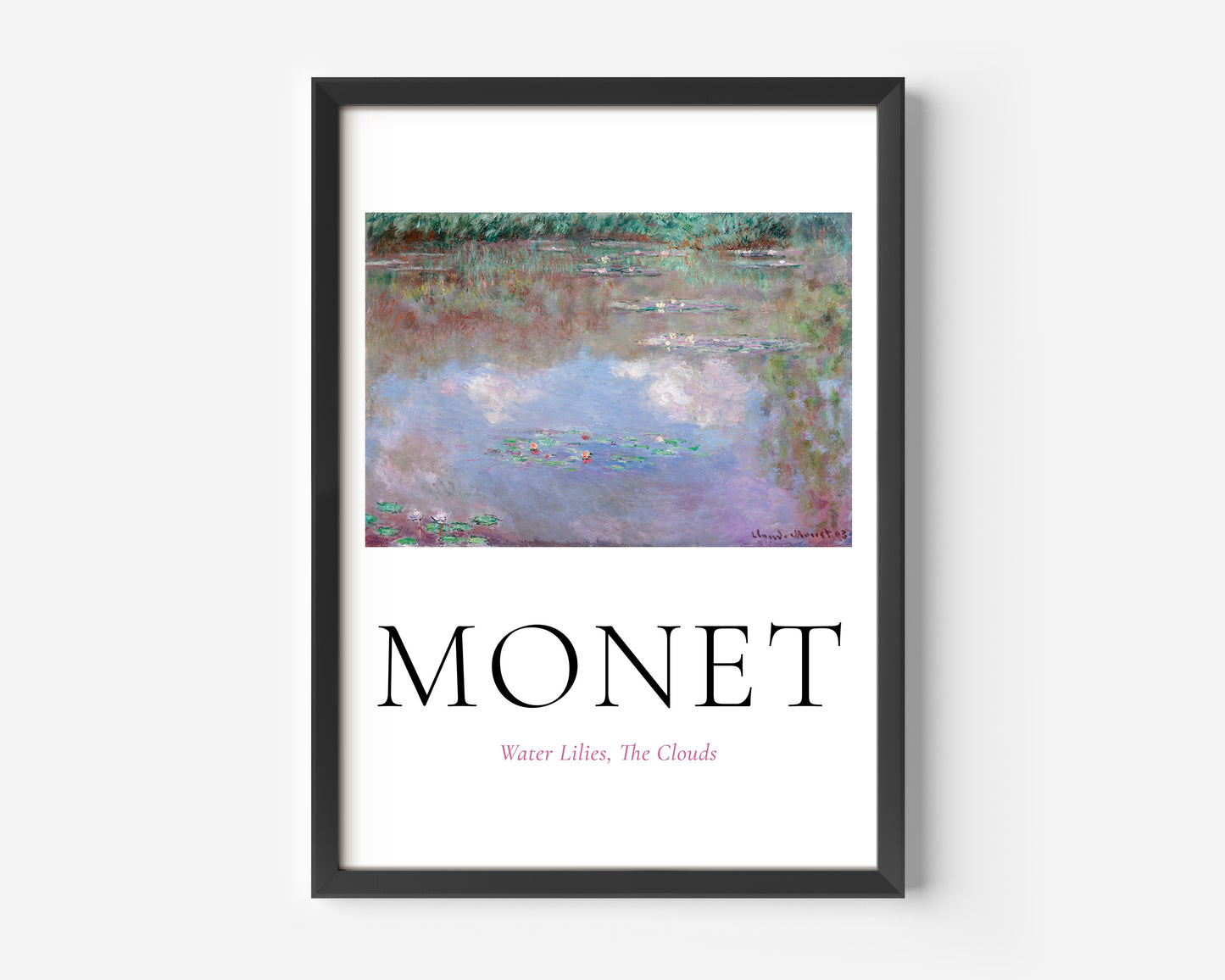 Claude Monet Water Lilies Poster