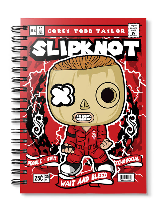 Corey Taylor Slipknot Notebook