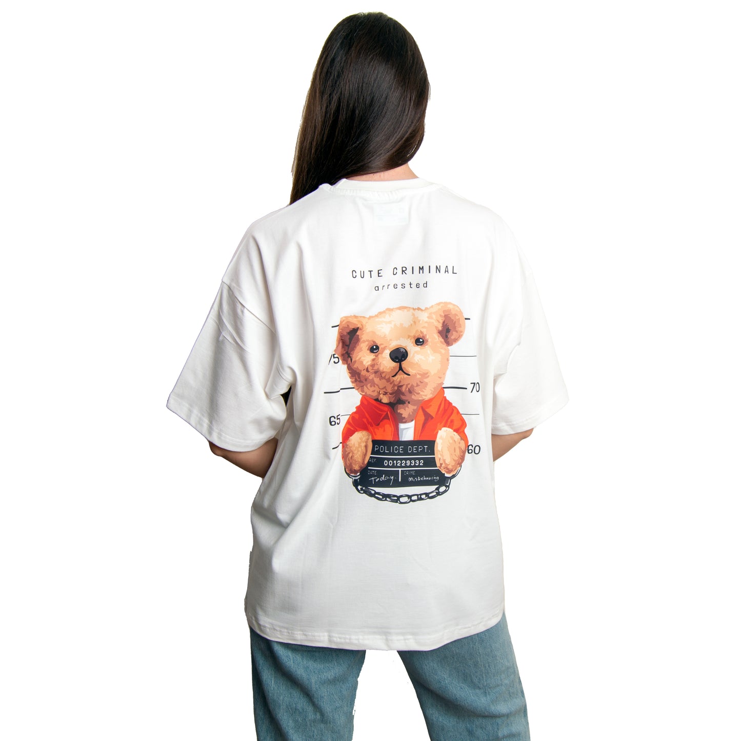 Arrested Bear Oversized Tee's