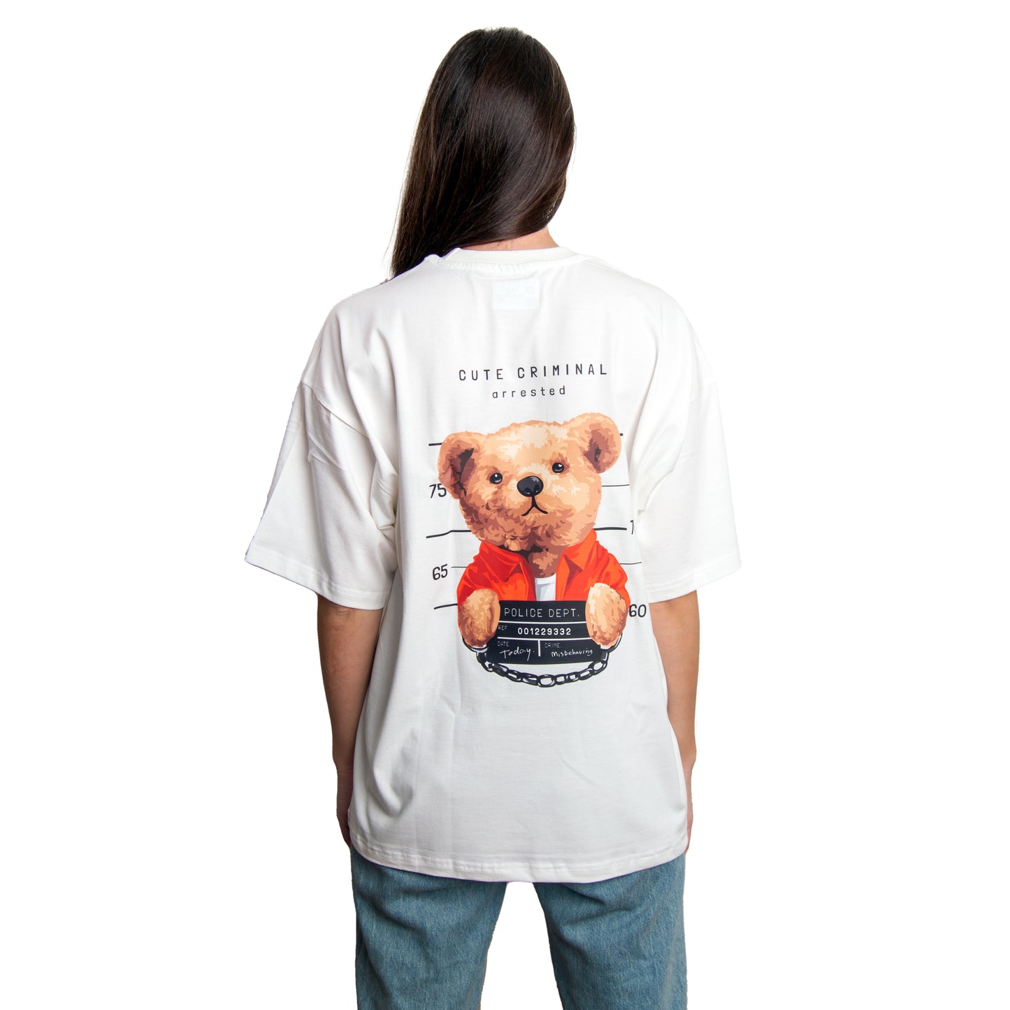 Arrested Bear Oversized Tee's