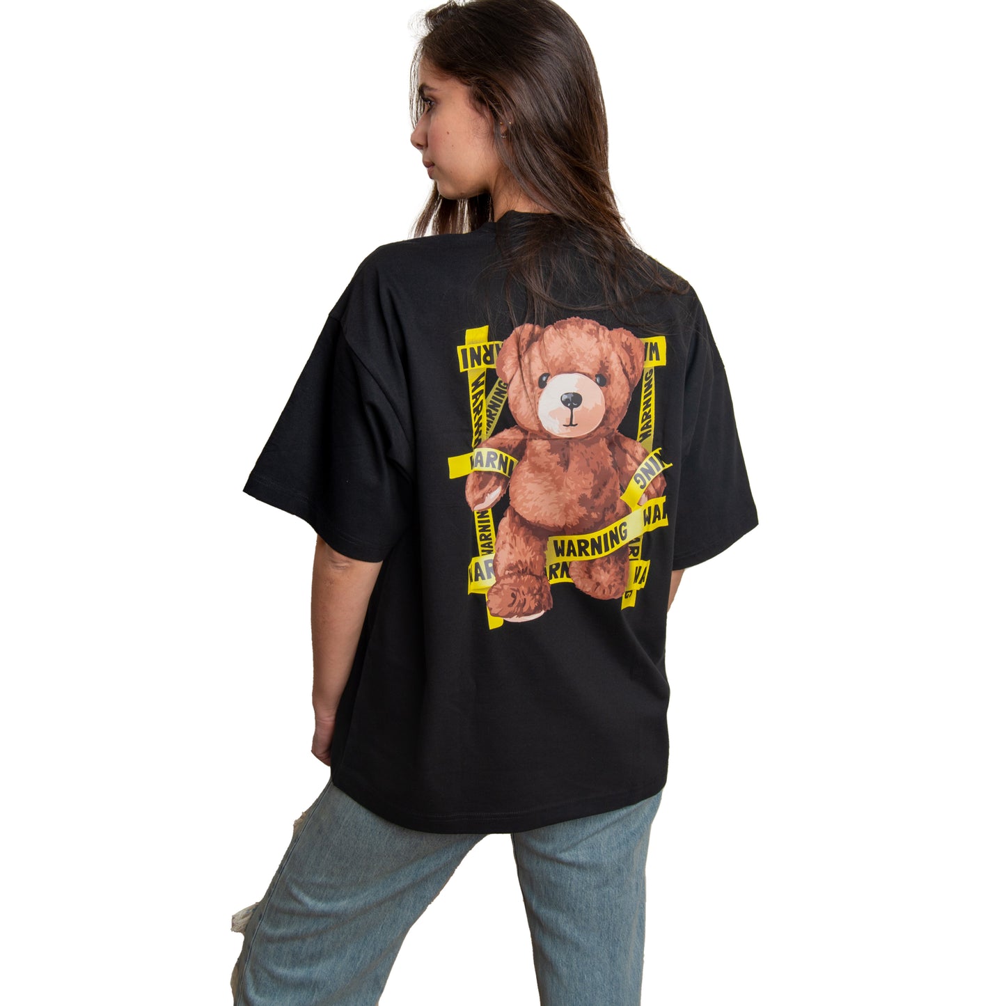 Warning Bear Oversized Tee's