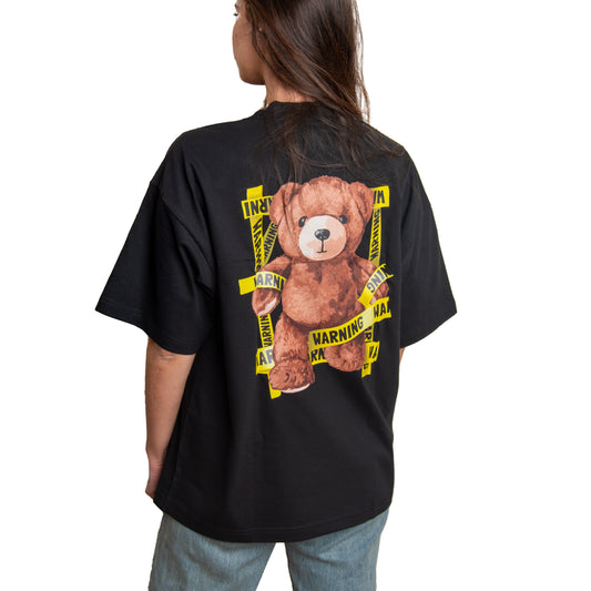 Warning Bear Oversized Tee's