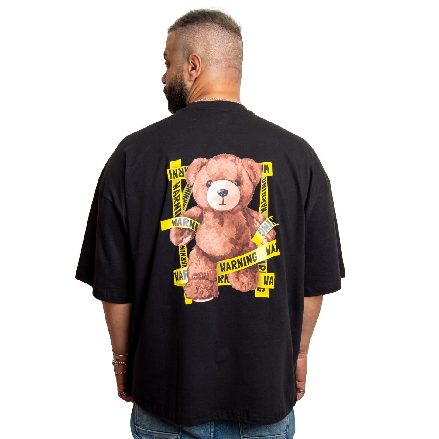 Warning Bear Oversized Tee's