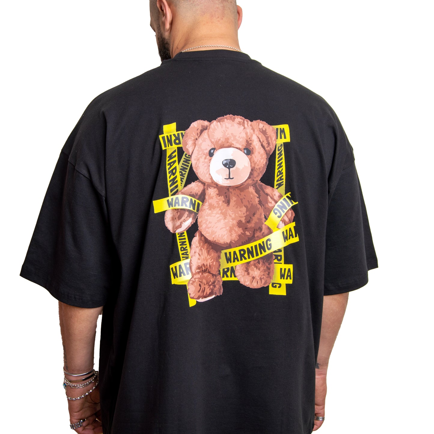 Warning Bear Oversized Tee's