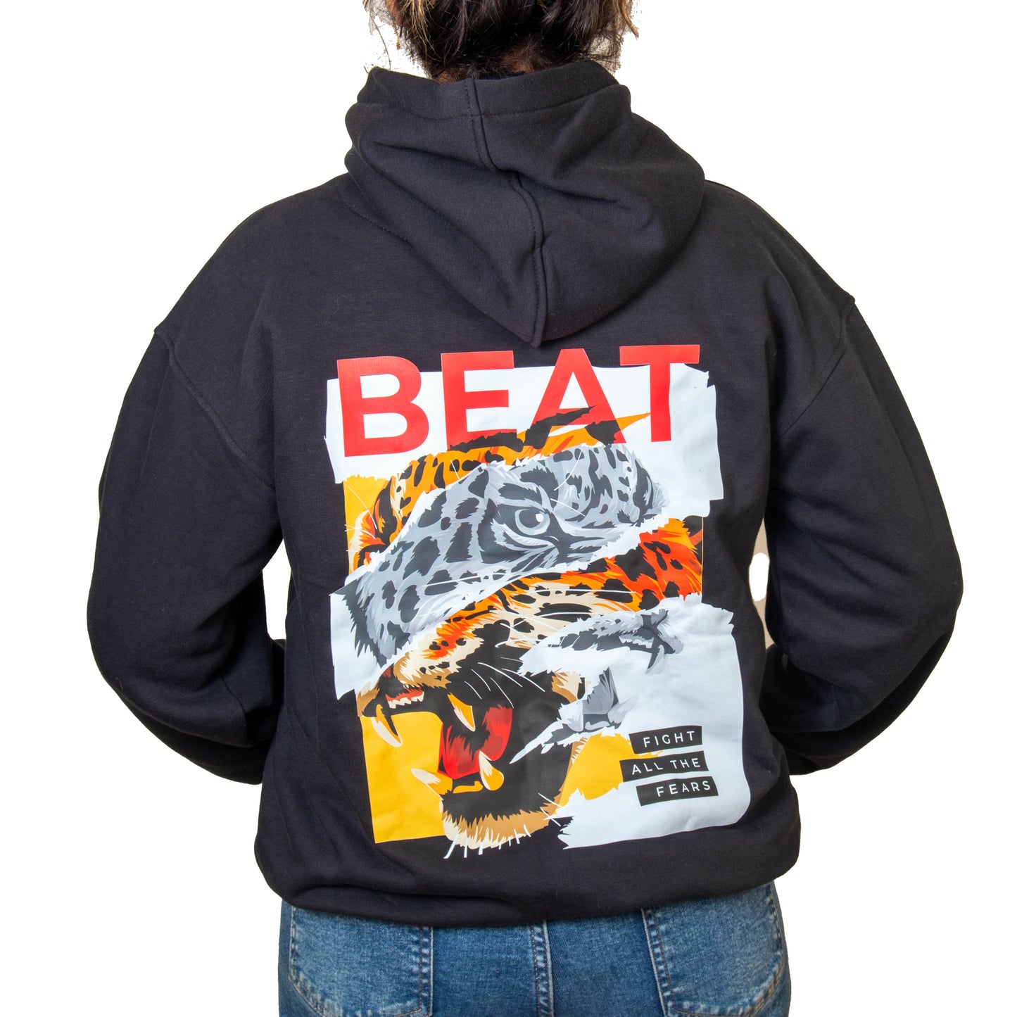 Fight All the Fears Oversize Hoodie