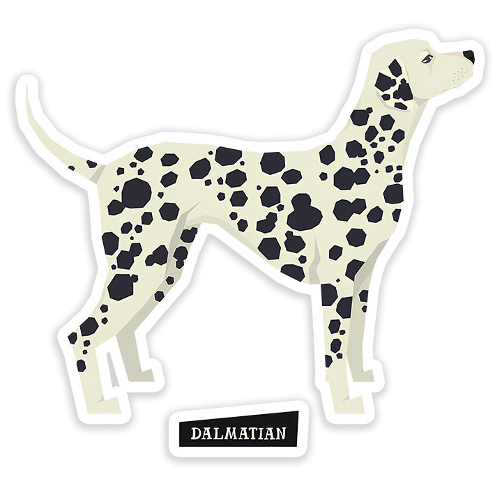 Dalmatian Dog Sticker