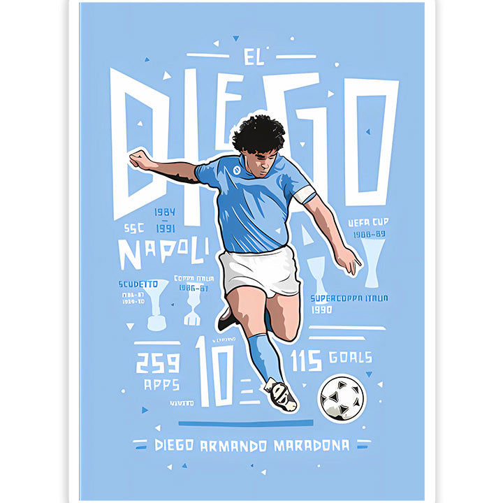 Diego Maradona Sticker