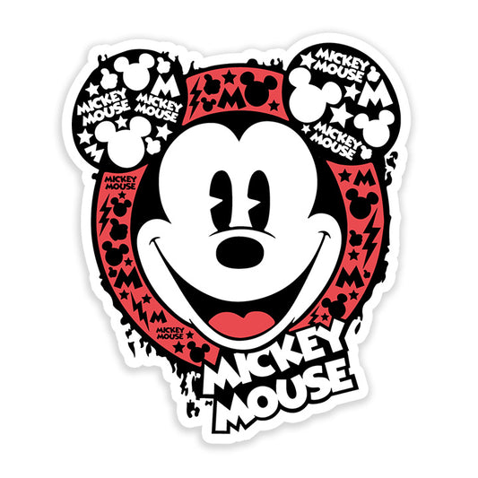 mickey mouse Circle Sticker