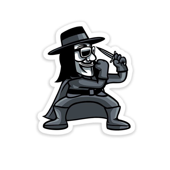 Fighting Vendetta Sticker