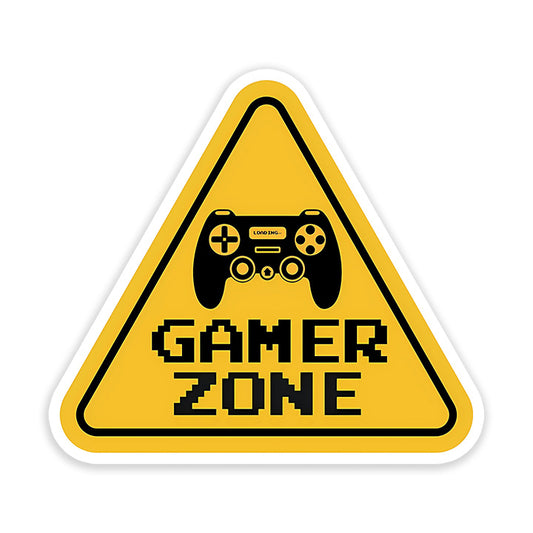 Gamer Zone Sticker