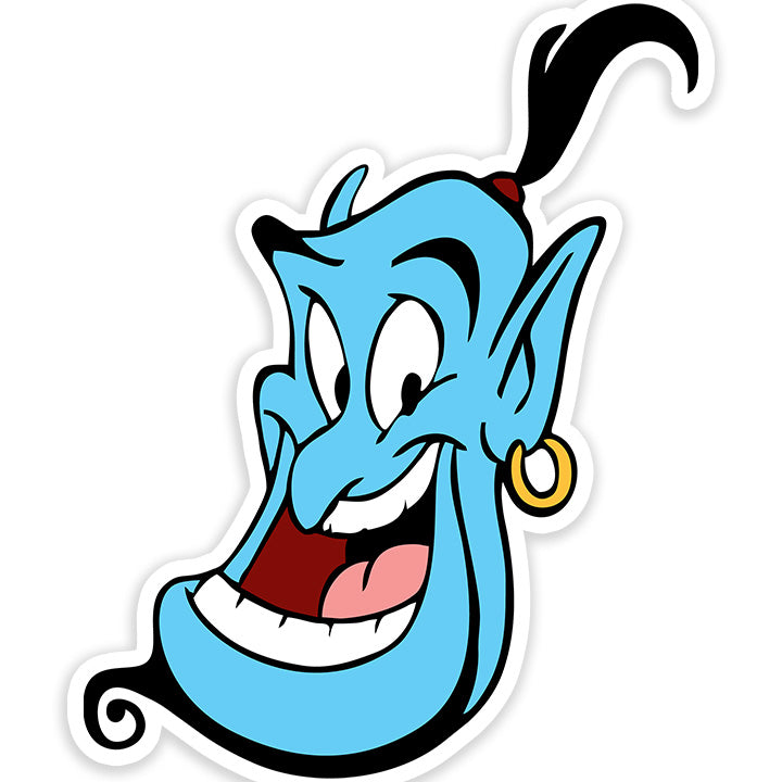 Genie Face Sticker