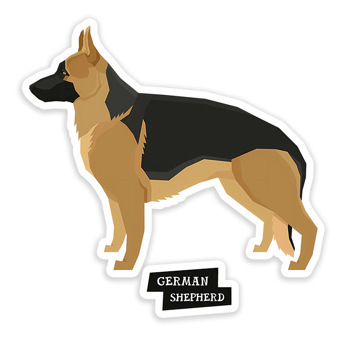 German Shepherd Dog Sticker