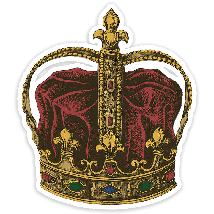 Royal crown Sticker