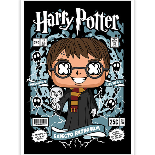 Harry Potter pop Art Sticker