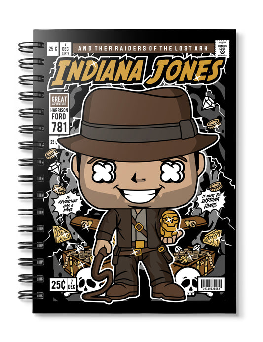 Indiana Jones Pop Art Notebook