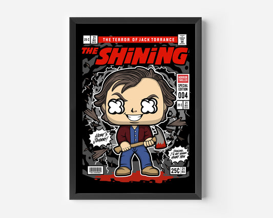 Jack Torrance The Shinning Pop Poster