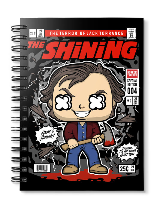 Jack Torrance the shinning Pop Art Notebook