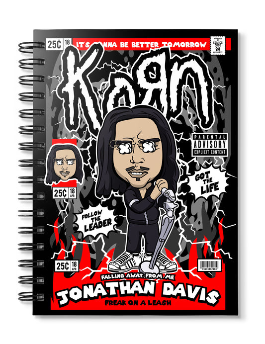 Jonathan Davis KoRn Pop Art Notebook