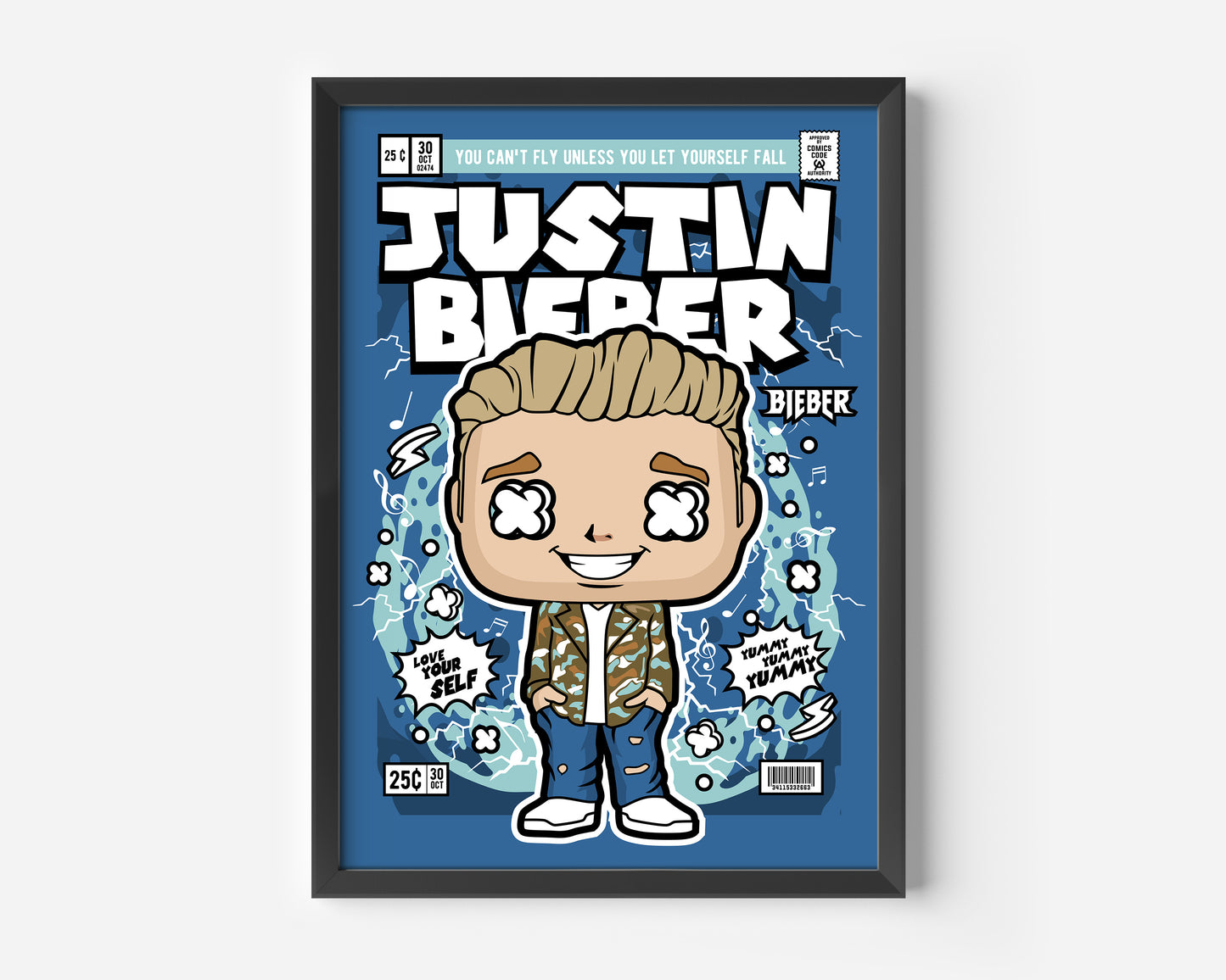 Justin Bieber Pop Poster